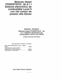 John Deere POWERTECH 8.1 L Level 9 Electronic Fuel System Con HPCR Diesel engine pdf manual técnico ES - John Deere manuales ...