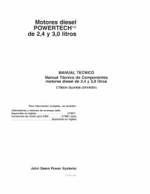 JD-CTM304-ES Manual técnico do motor a diesel John Deere 2.4L e 3.0L ES (CTM304)