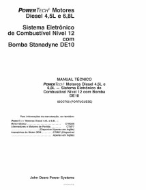 JD-CTM339-PT Manuel technique du moteur diesel John Deere POWERTECH 4,5 L et 6,8 L, système d'injection électronique de nivea...