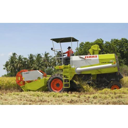 Claas Crop Tiger 30 combine harvester operator's manual - Claas manuals - CLA-2958930