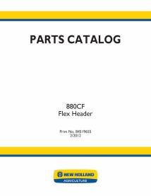 New Holland 880CF cabeçalho pdf catálogo de peças - Construção New Holland manuais - NH-84519655