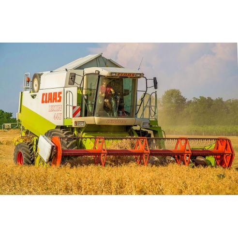 Claas Lexion 410, 420, 430, 440, 450, 460 IMO combine harvester operator's manual - Claas manuals - CLA-2985890