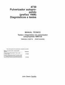 John Deere NW4730 pulvérisateur pdf diagnostic et manuel de tests PT - John Deere manuels - JD-TM802545-PT