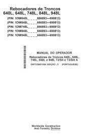 JD-OMT335601X54-PT John Deere 640L, 648L, 748L, 848L, and 948L skid loader operator's manual PT (OMT335601X54)