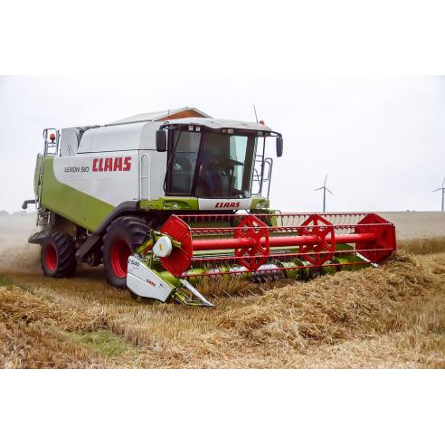 CLA-2995247 Claas Lexion 560 / 550, LEXION 540 / 540 C, Lexion 530 / 520 / 510 combine harvester operator's manual