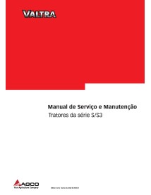 Valtra S232, S233, S262, S263, S292, S293, S322, S323, S352, S353 trator pdf manual de serviço PT - Valtra manuais - VALTRA-8...