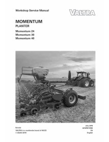 Valtra Momentum 24, 30, 40 planter pdf workshop service manual  - Valtra manuals - VALTRA-ACW9013580-EN