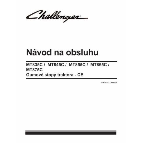 Challenger MT835C, MT845C, MT855C, MT865C, MT875C CE rubber track tractor pdf operator's manual SK - Challenger manuals - CHA...