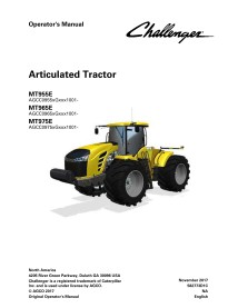 Challenger MT955E, MT965E, MT975E NA AGCC0975xGxxx1001- manuel d'utilisation du tracteur pdf - Challenger manuels - CHAL-5827...