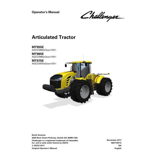 CHAL-582773D1C Challenger MT955E, MT965E, MT975E NA AGCC0975xGxxx1001- tractor pdf manual del operador