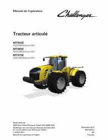 Challenger MT955E, MT965E, MT975E NA AGCC0975xGxxx1001- manuel d'utilisation du tracteur pdf FR - Challenger manuels - CHAL-5...