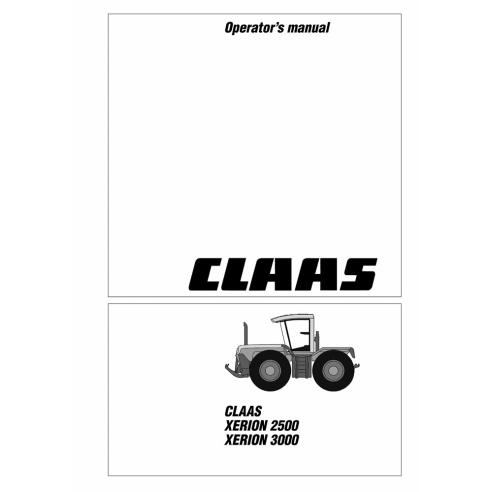 CLA-1881972 Manual del operador del tractor Claas Xerion 2500, 3000 CLA-1881972 Manual del operador del tractor Claas Xerion 2500, 3000