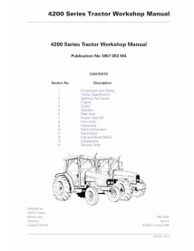 Massey Ferguson MF 4215, 4220, 4225, 4235, 4245, 4255, 4260, 4270 tracteur pdf manuel d'atelier - Massey-Ferguson manuels - M...