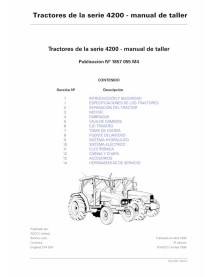 Massey Ferguson MF 4215, 4220, 4225, 4235, 4245, 4255, 4260, 4270 tracteur pdf manuel d'atelier ES - Massey-Ferguson manuels ...