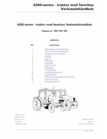 Massey Ferguson MF 4215, 4220, 4225, 4235, 4245, 4255, 4260, 4270 tracteur pdf manuel d'atelier NON - Massey-Ferguson manuels...