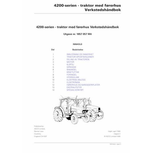 Massey Ferguson MF 4215, 4220, 4225, 4235, 4245, 4255, 4260, 4270 tractor pdf workshop manual NO - Massey Ferguson manuals - ...