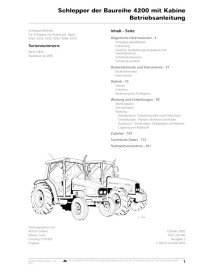 Massey Ferguson MF 4225, 4235, 4245, 4255, 4260, 4270 tracteur pdf manuel d'utilisation DE - Massey-Ferguson manuels - MF-185...