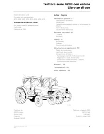 Massey Ferguson MF 4225, 4235, 4245, 4255, 4260, 4270 tractor pdf manual del operador IT - Massey Ferguson manuales - MF-1857...