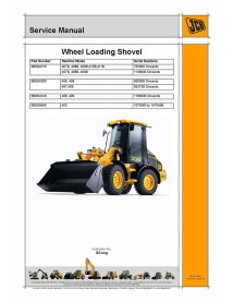 Manual de serviço da carregadeira de rodas Jcb 406-407-408-409 - JCB manuais - JCB-9803-4200