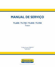 New Holland TL60E, TL75E, TL85E, TL95E tractor pdf manual de servicio PT - Agricultura de Nueva Holanda manuales - NH-4783557...