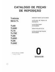 NH-734030000-ES-PT New Holland TL60, TL60E, TL75, TL75E, TL85, TL85E, TL95, TL95E tractor multilenguaje pdf catálogo de piezas