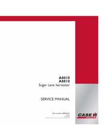 CASE-48063612 Case IH A8010, A8810 sugar cane harvester pdf service manual