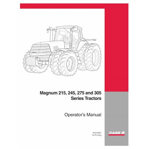 CASE-87572967 Case IH Magnum 215, 245, 275, 305 tractor pdf operator's manual