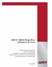 CASE-48063598 Case IH A8010, A8810 sugar cane harvester pdf parts catalog