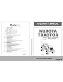 Kubota B2320, B2620, B2920 tractor pdf manual del operador - Kubota manuales - KUBOTA-6C300-6311-6-EN