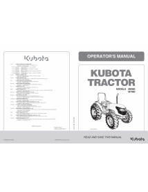 Kubota M6060, M7060 tractor pdf manual del operador - Kubota manuales - KUBOTA-3C131-9971-2-EN