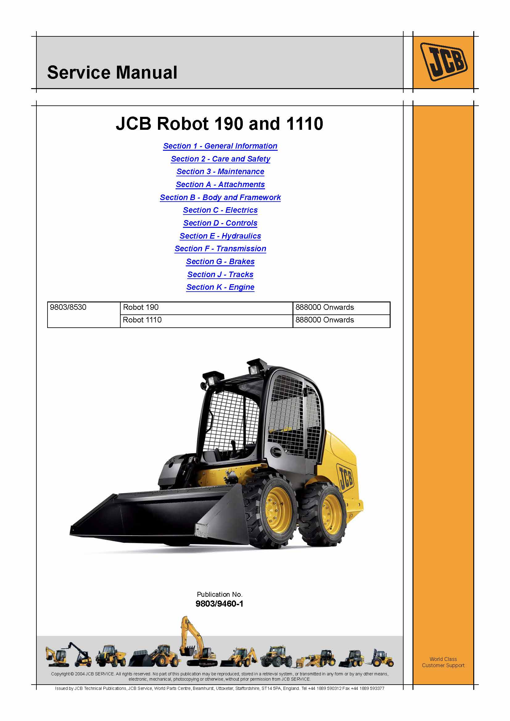 Jcb инструкция по эксплуатации. JCB Robot 1110. JCB Robot 190. JCB робот 190 технические характеристики. JCB мануал.