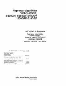 TM402553-PL Manuel technique de diagnostic des tracteurs John Deere 5080, 5090, 5090GH, 5080GV, 5100GV, 5080GF PL (TM402553)