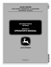 John Deere LA100, LA110, LA120, LA130, LA140, LA150 tractor pdf operator's manual  - John Deere manuals - JD-OMGX224642-EN