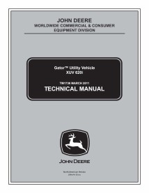 TM1736 John Deere Gator XUV 620i utility vehicle technical manual (TM1736)
