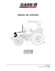 Case IH Farmall 55JXM, 65JXM, 75JXM tracteur pdf manuel d'utilisation ES - Cas IH manuels - CASE-47751502-ES