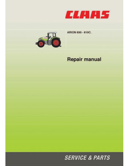 Claas Arion 630C - 610C tractor repair manual - Claas manuals - CLA-11379200