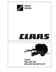Manual de reparo da enfardadeira Claas Rollant 250 - Claas manuais