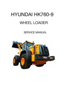 Hyundai HL760-9 wheel loader service manual - Hyundai manuals