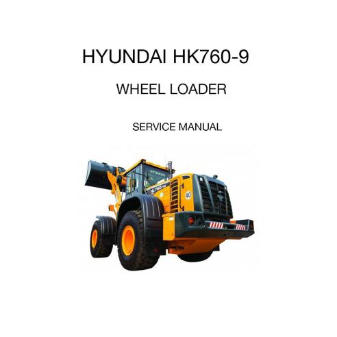 Manuel d'entretien du chargeur sur pneus Hyundai HL760-9 - Hyundai manuels