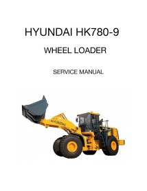 Manual de serviço da carregadeira de rodas Hyundai HL780-9 - Hyundai manuais