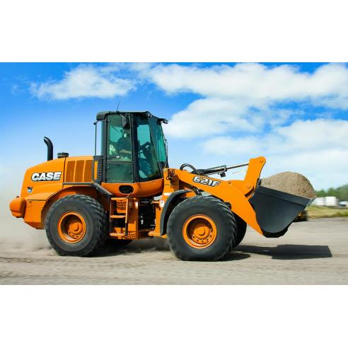 Manual do operador da carregadeira de rodas Case 621F, 721F, TIER 4 - Caso manuais - CASE-84474094