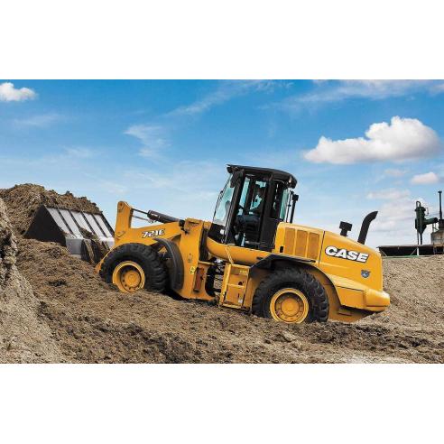 Manual del operador de la cargadora de ruedas Case 721E TIER 3 - Caso manuales - CASE-87479861