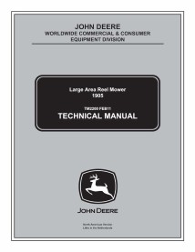 Manual técnico do cortador de grama John Deere 1905 em pdf - tudo incluído - John Deere manuais - JD-TM2200-EN