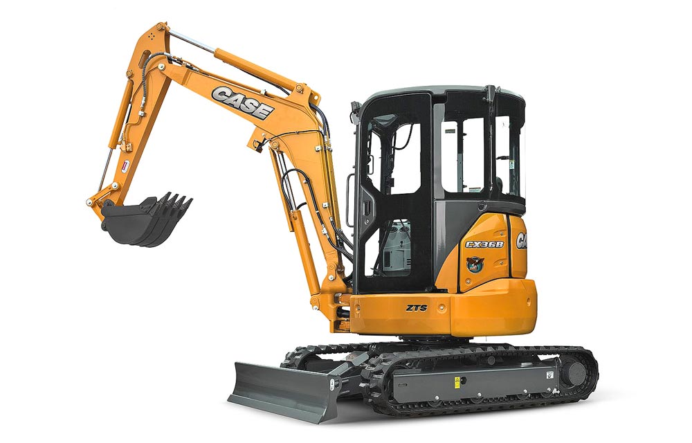 Case CX36B Mini Excavator Operator's Manual