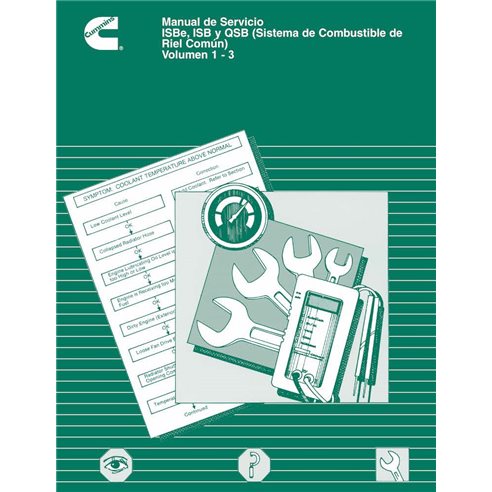 Manual de servicio del motor Cummins ISBe, ISB y QSB (Common Rail Fuel System) pdf ES - Cummins manuales - CUMMINS-4017874-ES