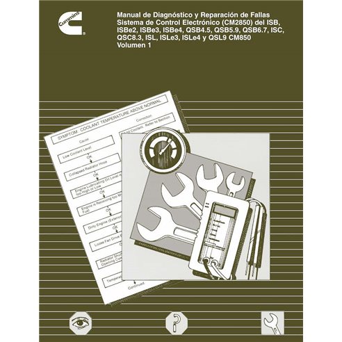 Manual de diagnóstico e reparo do motor Cummins ISBe, ISB e QSB (Common Rail Fuel System) pdf ES - Cummins manuais - CUMMINS-...
