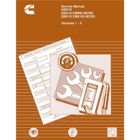 Motor Cummins QSK19 pdf manual de serviço ES - Cummins manuais - CUMMINS-4021592-EN