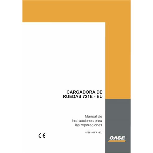 Carregador Case 721E pdf manual de serviço FR - Case manuais - CASE-87551877A-FR