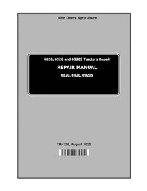 John Deere 6820, 6920 and 6920S tractor pdf repair technical manual - John Deere manuals - JD-TM4756-EN