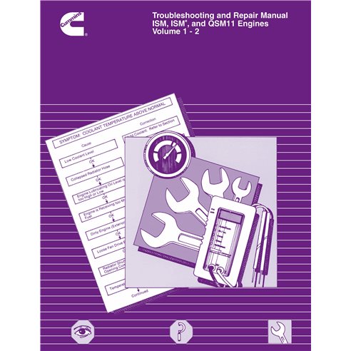 Manual de solução de problemas e reparo do motor Cummins ISM, ISMe e QSM11 pdf - Cummins manuais - CUMMINS-3666052-02-EN